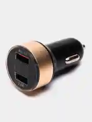 Карамельный автомобильное зарядное устройство, 2 USB, QC 3.0, быстрая зарядка, 2,4 А