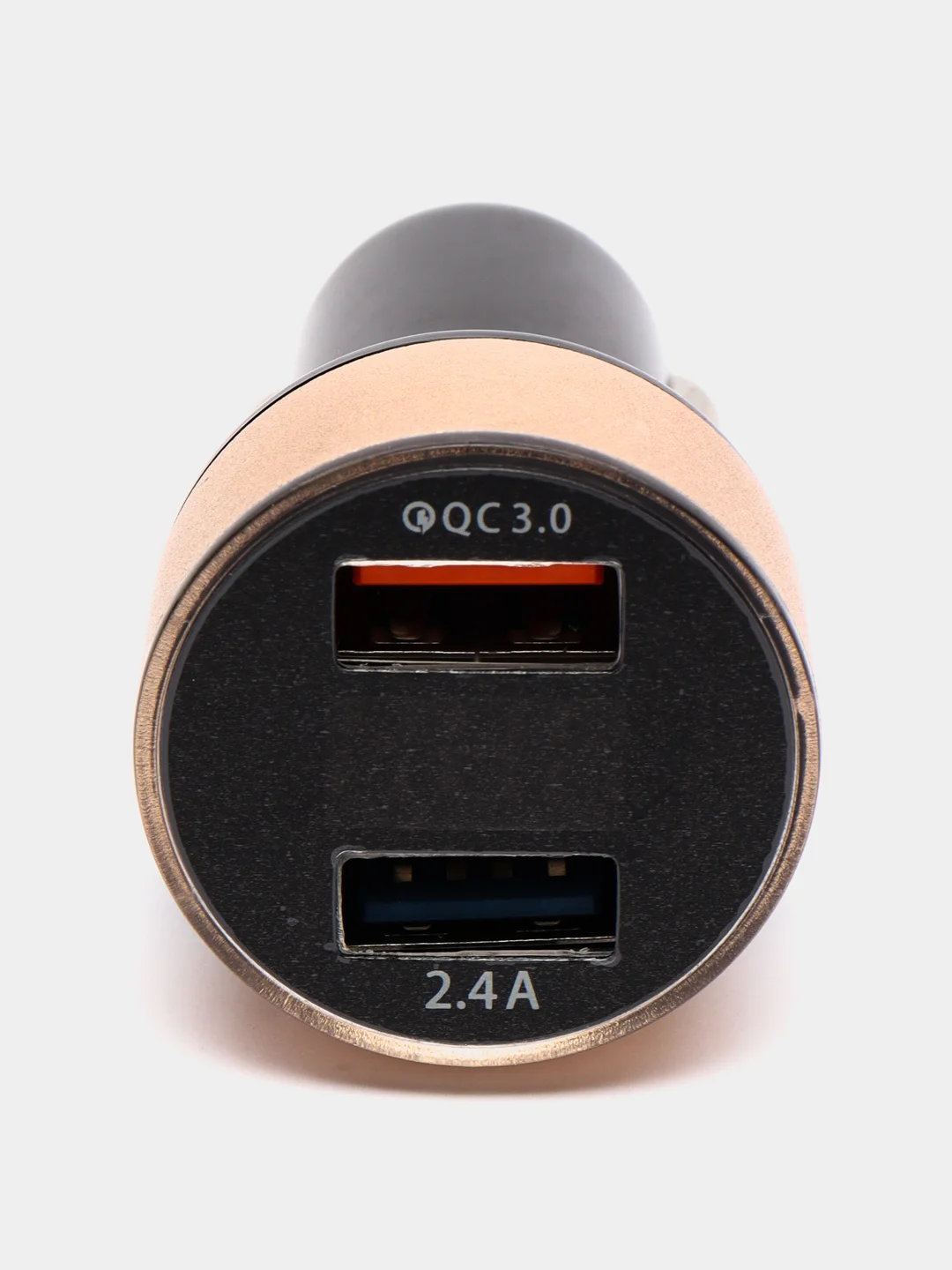 Карамельный автомобильное зарядное устройство, 2 USB, QC 3.0, быстрая зарядка, 2,4 А