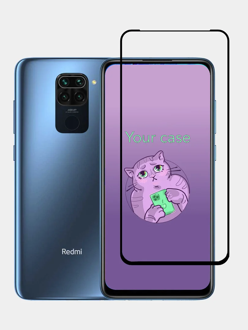 Защитное стекло Ceramics для Xiaomi Redmi Note 9 (Сяоми Редми Ноте 9), гибкое