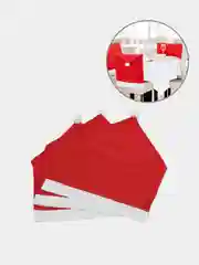 Новогодний чехол на стулья (набор по 2, 3, 4 шт.)