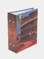 Оранжевый фотоальбом 100 фото, 10х15, "Путешествие", твёрдая обложка