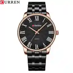 Темно-синий мужские наручные часы Curren 8422 в подарочной упаковке