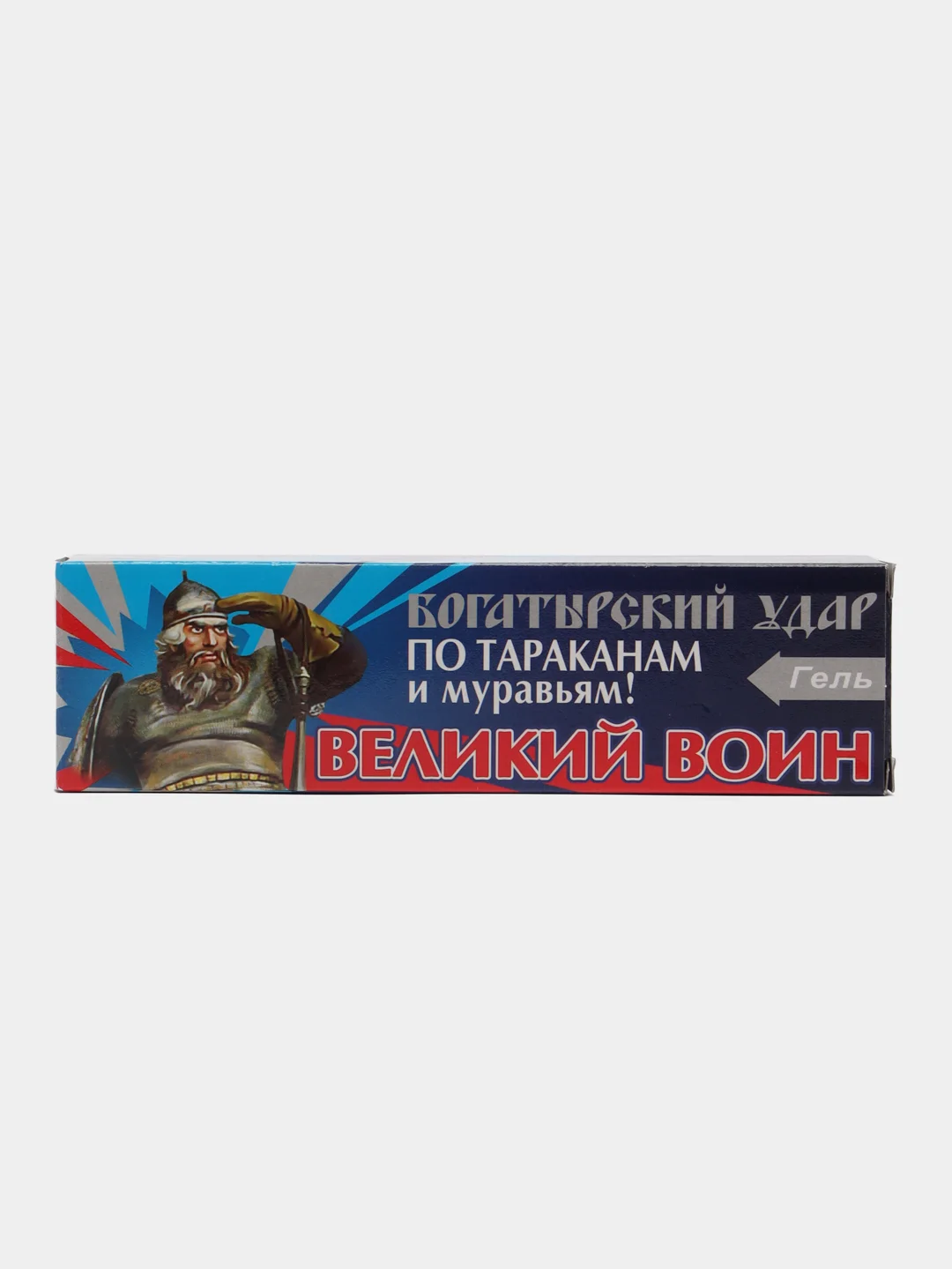 Гель шприц 80 г "Великий воин" от тараканов и муравьев, насекомых