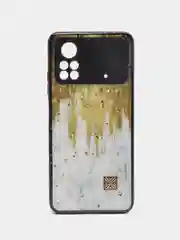 Желтый чехол для POCO X4 Pro 5G "DF"