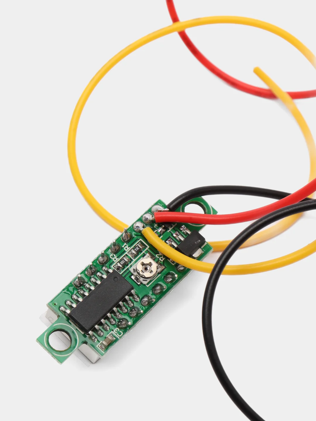Зеленый вольтметр 0.28" для Ардуино (Arduino) белый, красный, желтый, зеленый, синий