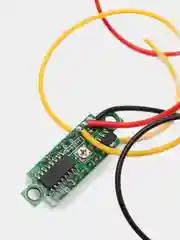Зеленый вольтметр 0.28" для Ардуино (Arduino) белый, красный, желтый, зеленый, синий