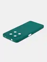 Тёмно-зелёный чехол BROSCORP для Huawei Nova Y90, тонкий, силиконовый, матовый, с бортиком вокруг камер