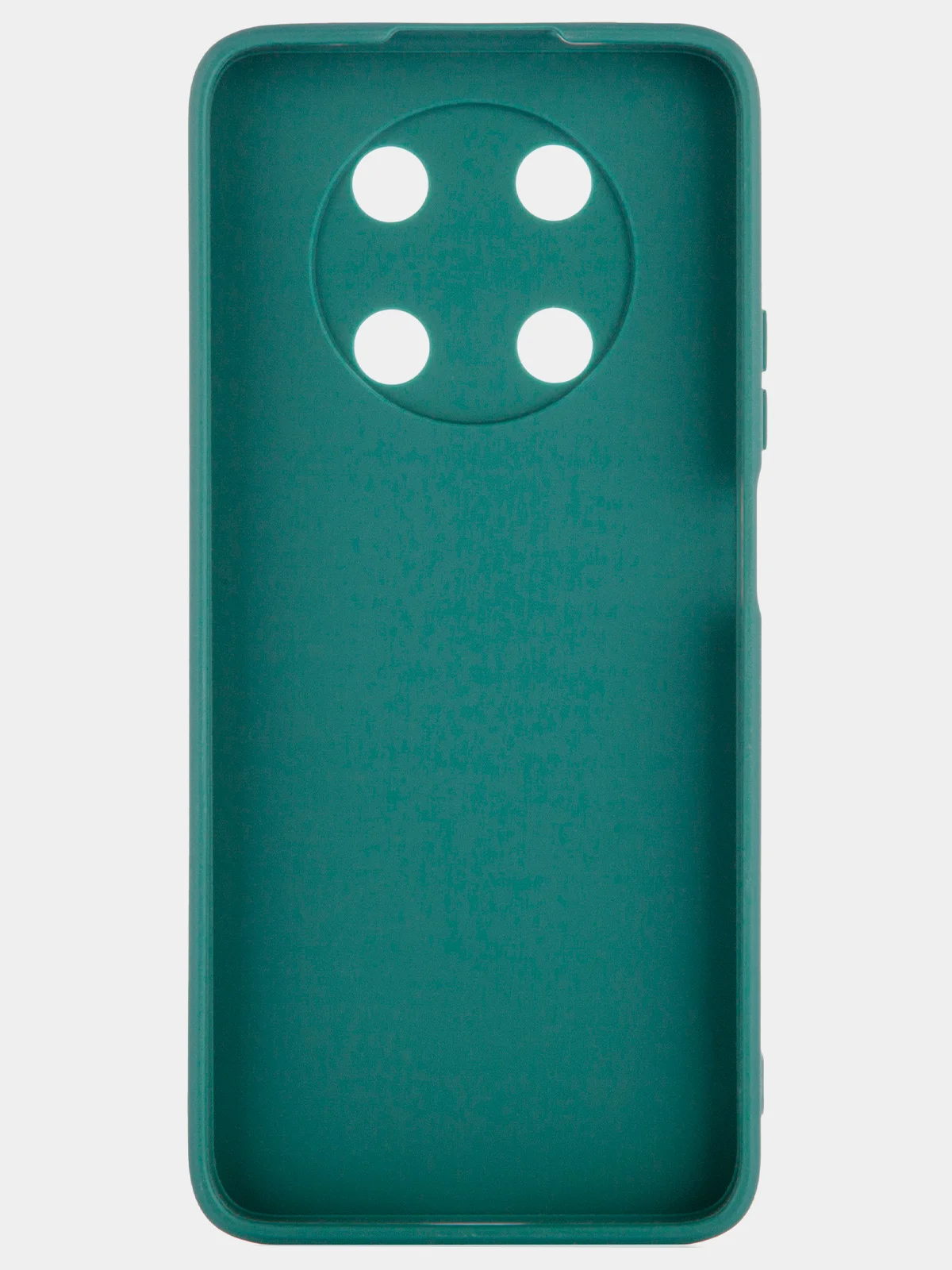 Тёмно-зелёный чехол BROSCORP для Huawei Nova Y90, тонкий, силиконовый, матовый, с бортиком вокруг камер