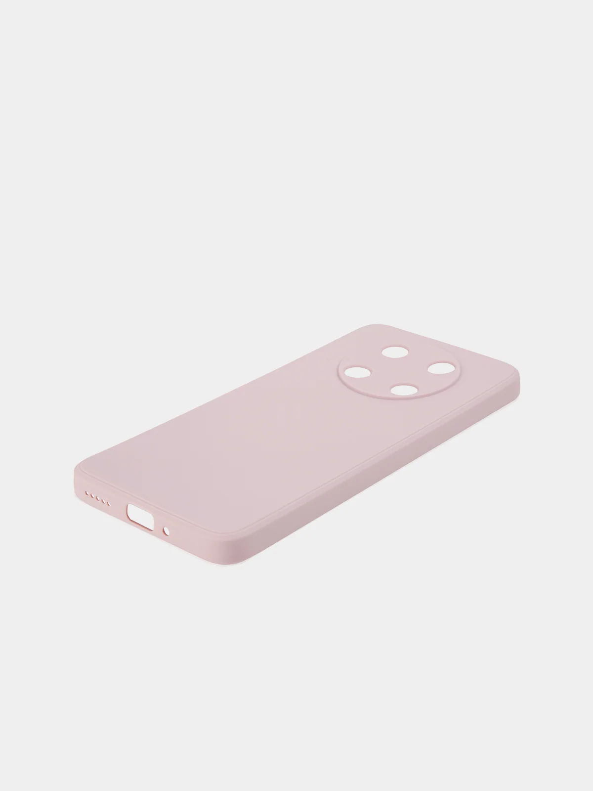 Фиолетовый чехол BROSCORP для Huawei Nova Y90, тонкий, силиконовый, матовый, с бортиком вокруг камер