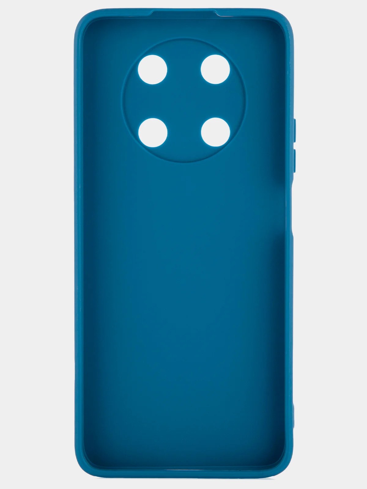 Синий чехол BROSCORP для Huawei Nova Y90, тонкий, силиконовый, матовый, с бортиком вокруг камер