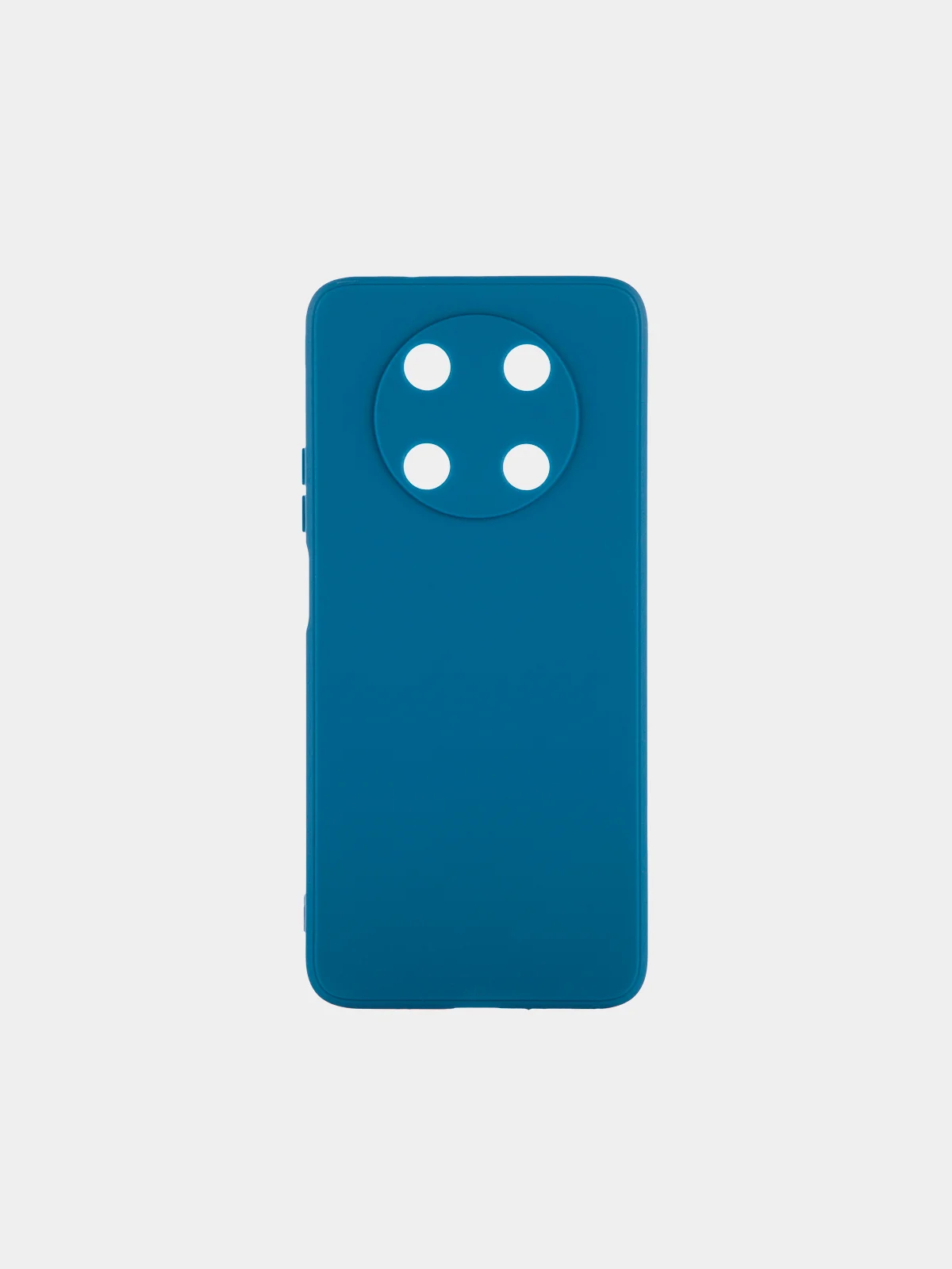 Синий чехол BROSCORP для Huawei Nova Y90, тонкий, силиконовый, матовый, с бортиком вокруг камер