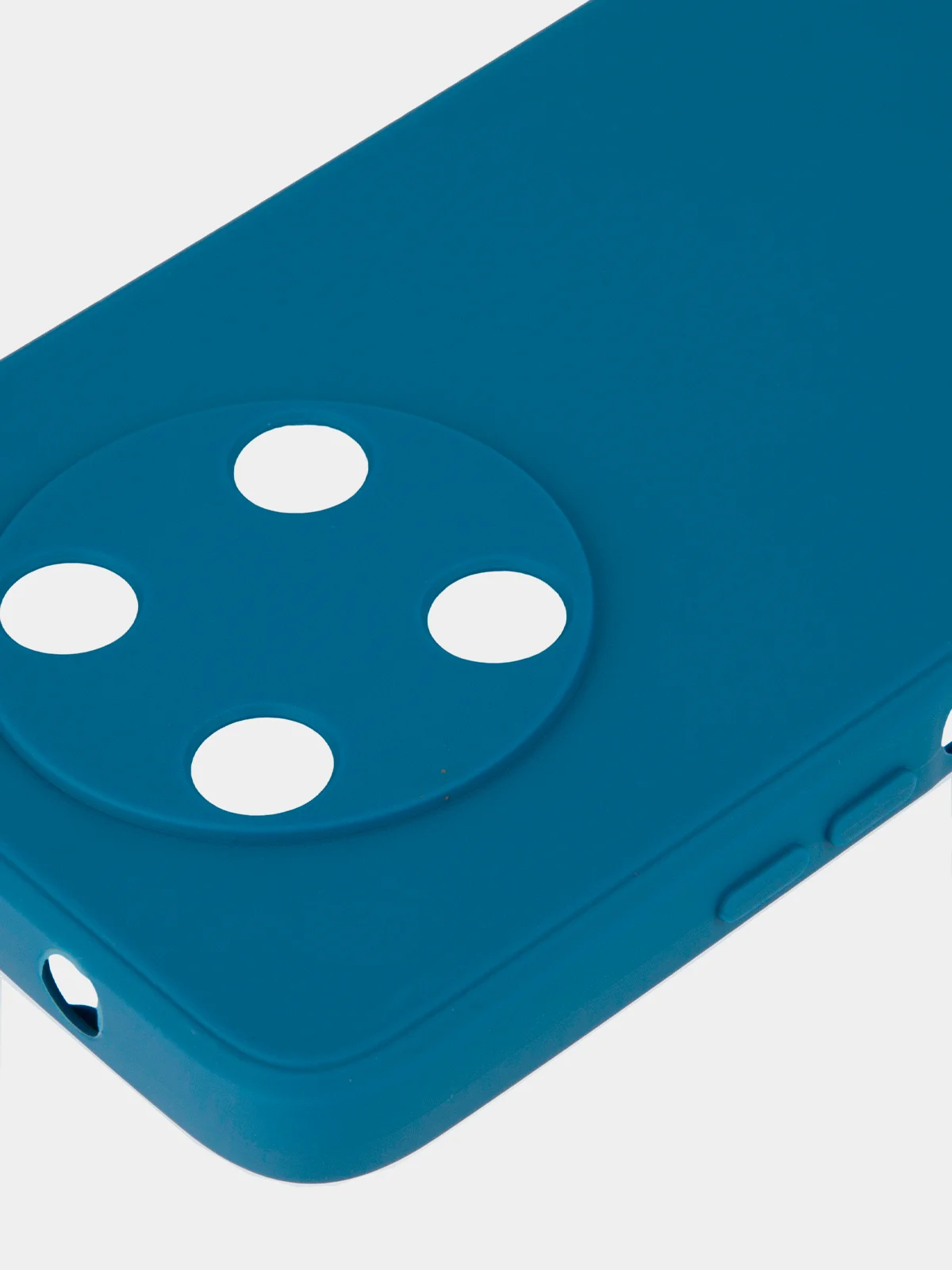 Синий чехол BROSCORP для Huawei Nova Y90, тонкий, силиконовый, матовый, с бортиком вокруг камер