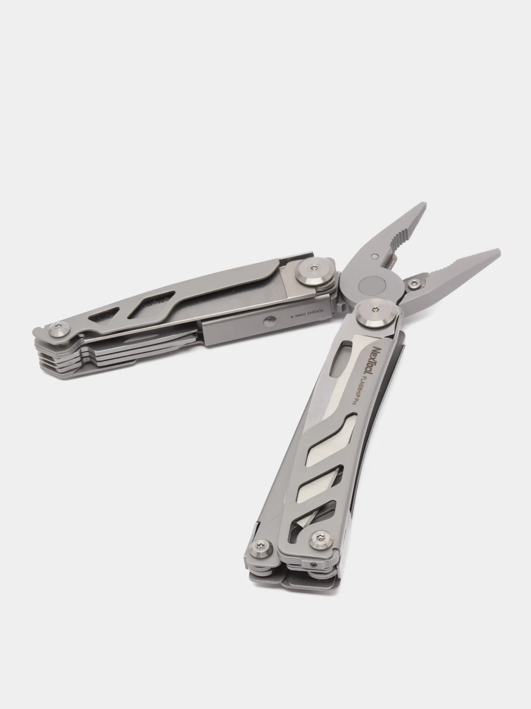 Серебряный мультитул Xiaomi NexTool Flagship Pro, с чехлом, KT5020B, NE0105