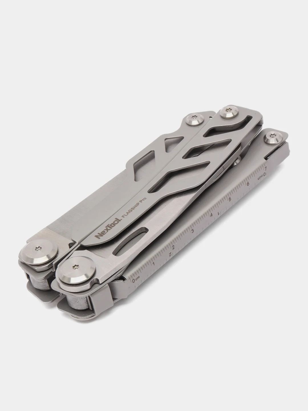 Серебряный мультитул Xiaomi NexTool Flagship Pro, с чехлом, KT5020B, NE0105