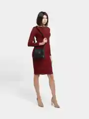 Черный сумка женская, кроссбоди с цепочкой