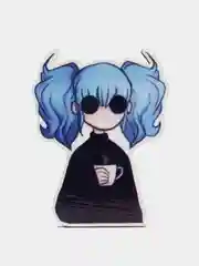 Черный значки деревянные с аниме "Sally Face", "Дракон горничная", "Сатана на подработке"