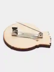 Значок деревянный "Барт Симпсон"