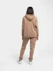 Бежевый спортивный женский костюм