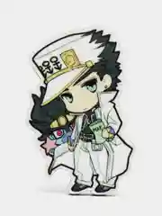 Багровый значки деревянные с аниме "JoJos Bizarre Adventure", "My Hero Academy", "Bungo Stray Dogs"