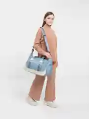 Голубой спортивная сумка, дорожная, унисекс, 4 цвета