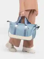 Голубой спортивная сумка, дорожная, унисекс, 4 цвета