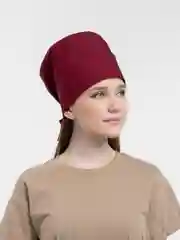 Бордовый шапочка медицинская