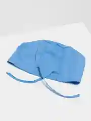 Голубой шапочка медицинская