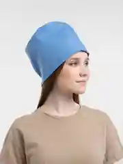 Голубой шапочка медицинская