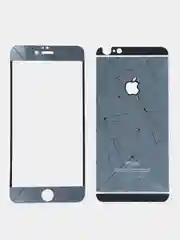 Серый защитное стекло на экран и заднюю часть iPhone 6 Plus, 6S Plus