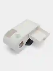 Белый настенный держатель для зубных щёток