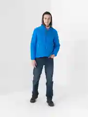 Синий куртка мужская демисезонная