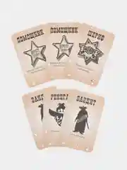Белый настольная игра "Бэнг"