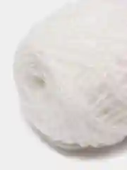Белый пряжа для вязания спицами и крючком, акрил 100%