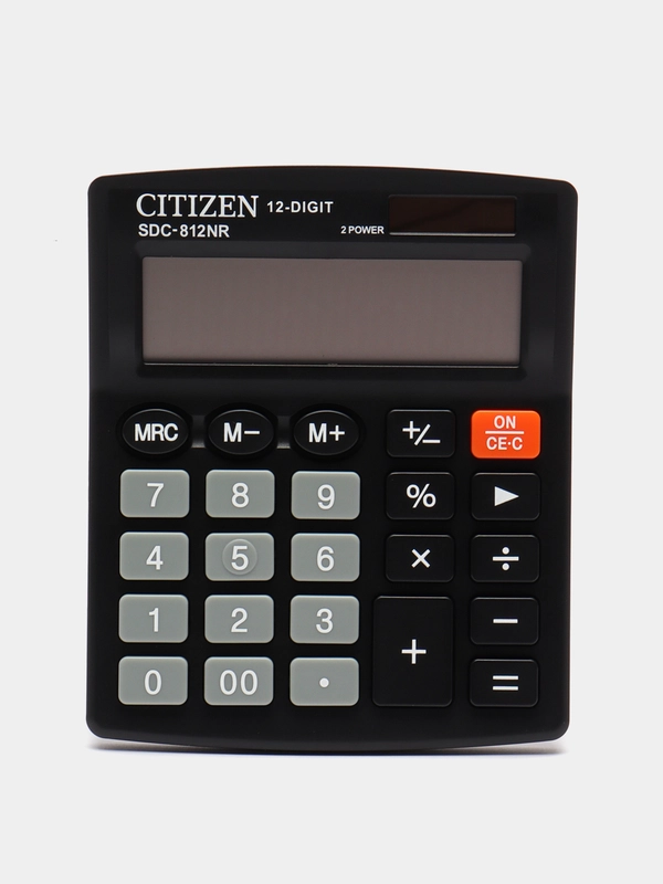 Калькулятор настольный Citizen Business Line SDC-812NR, 12-разрядный, 102 х 124 х 25 мм