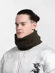 Зелёный хаки снуд Toprock, унисекс, флисовый, 20 расцветок
