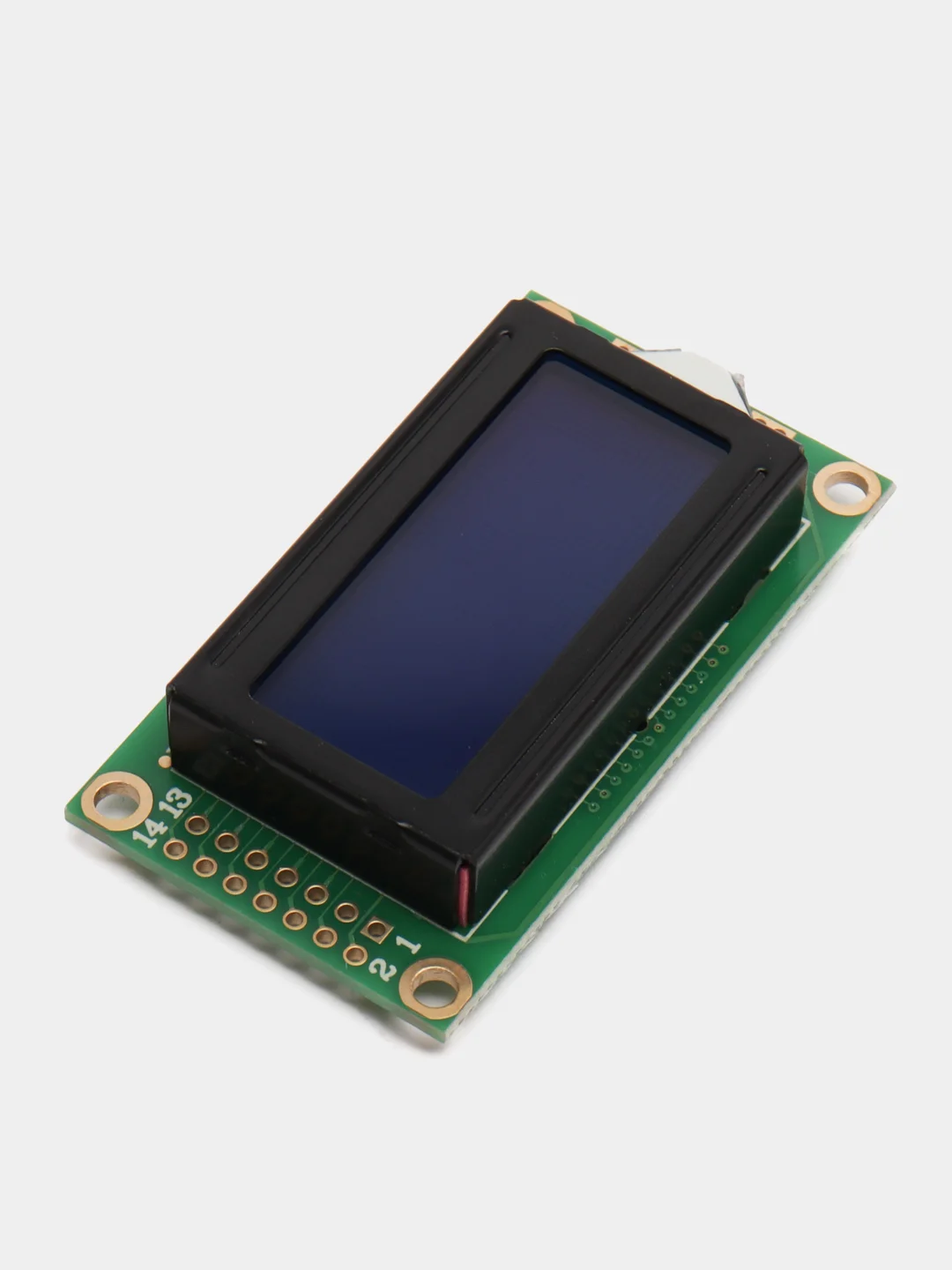 Дисплей LCD 0802+I2C, зеленый / синий
