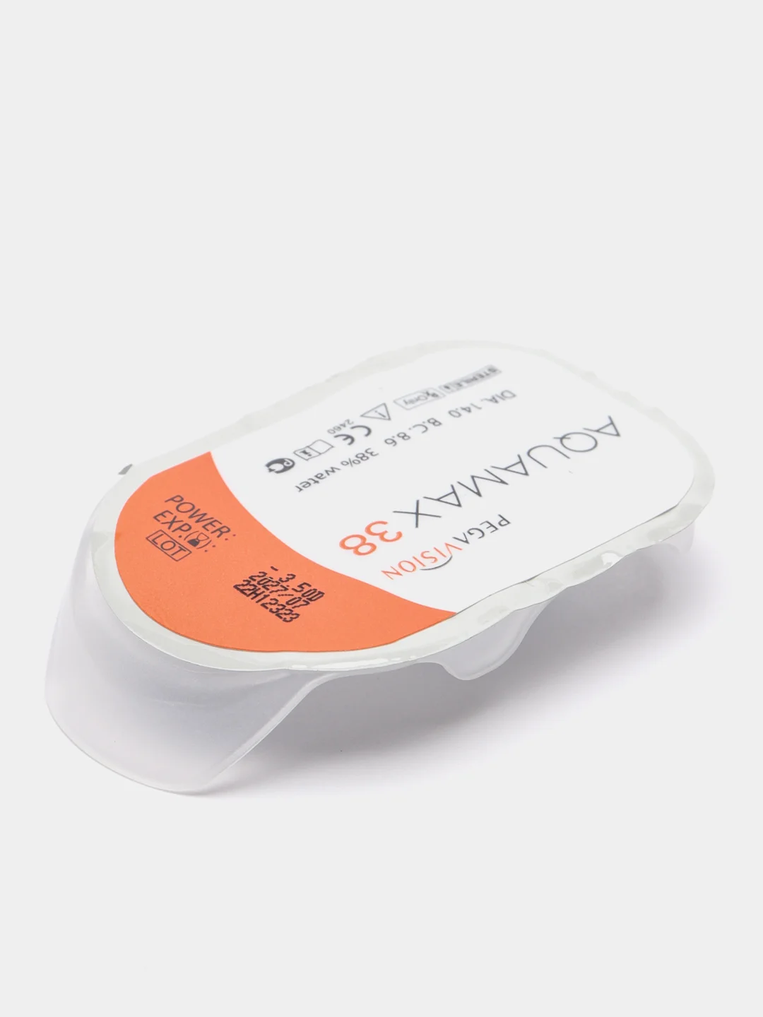 Контактные линзы Pegavision "Aquamax 38", квартальные