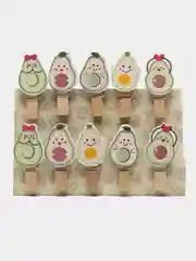 Прищепки декоративные "Funny avocado"