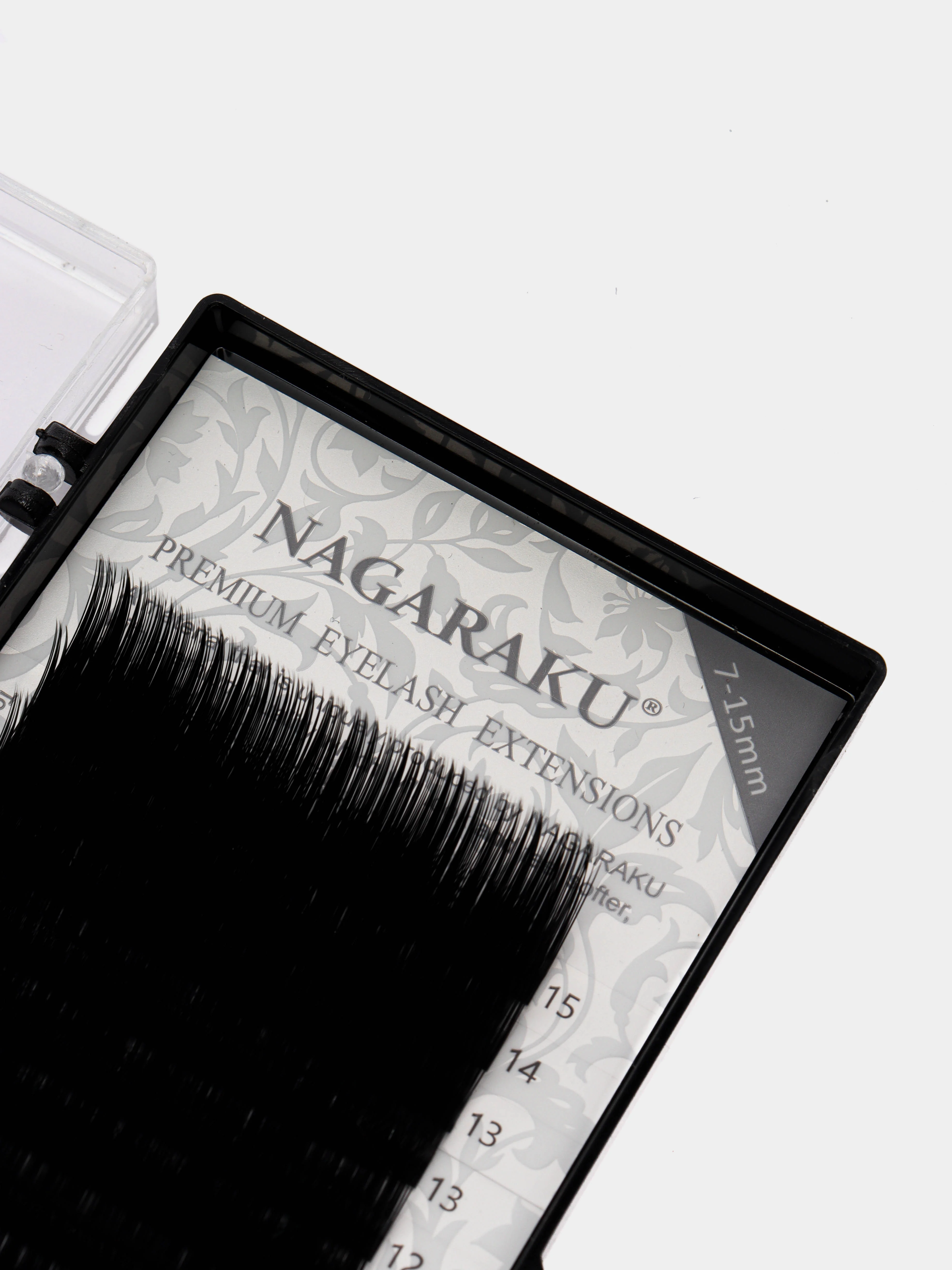 Ресницы для наращивания Nagaraku, микс 7-15 мм