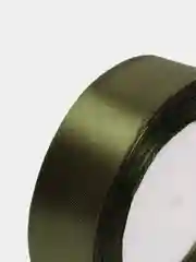 Лесной зеленый лента атласная, 2,5 см