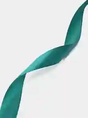Тёмно-бирюзовый лента атласная, 2,5 см