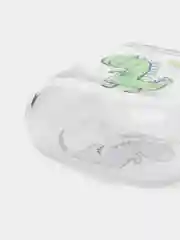 Лайм прозрачный пластиковый чехол для Apple Airpods 1 / 2