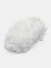 Белый пряжа Alize Puffy, петельки большие, микрополиэстер, 100 г, 9 м