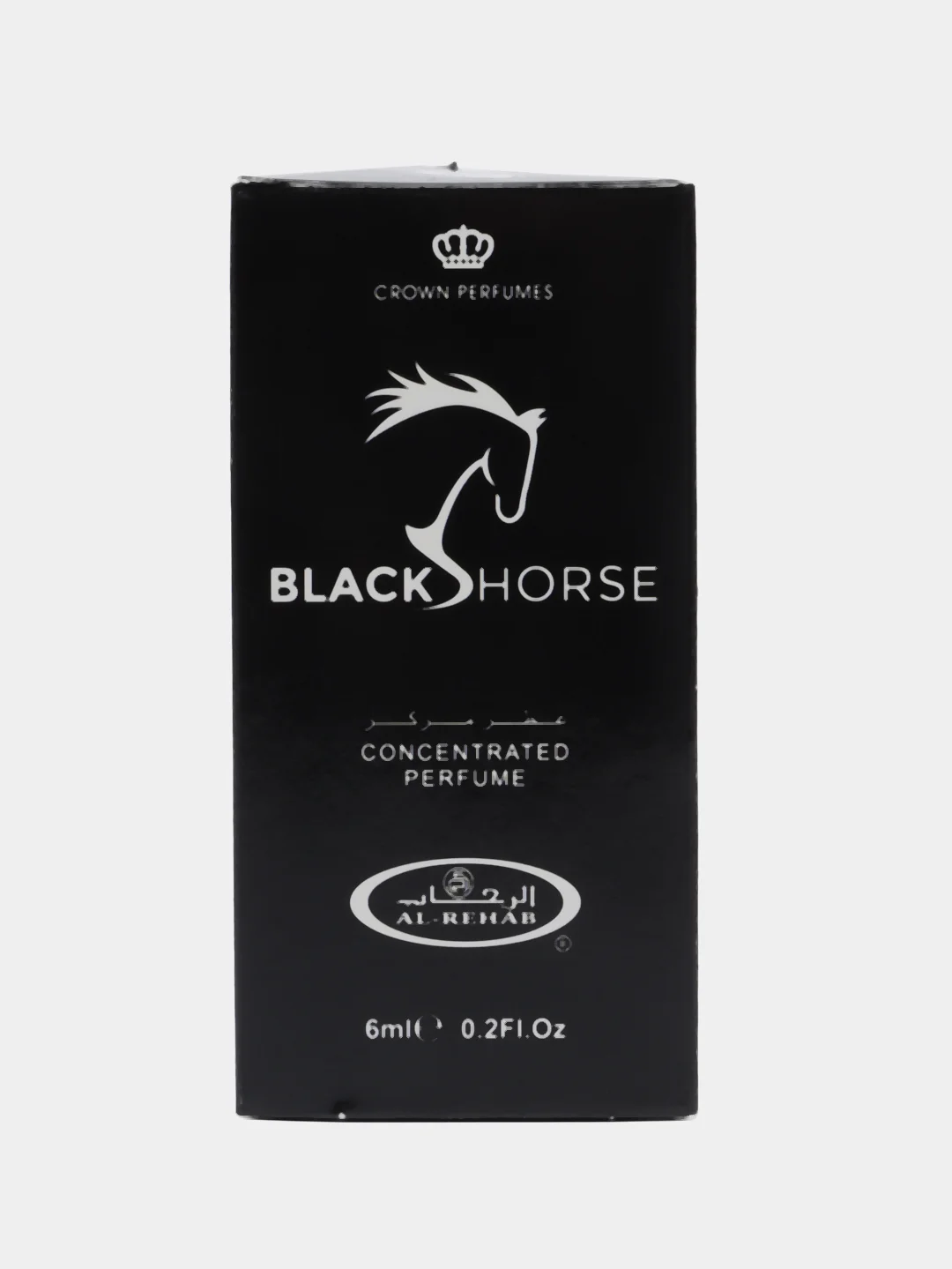 Масляные духи Al Rehab Black Horse (Блэк Хорс), роликовый флакон, 6 мл