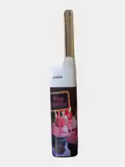 Разноцветный зажигалка кухонная с длинным соплом, газовая зажигалка