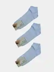 Белый носки женские (3 шт) мужские подростковые спортивные короткие