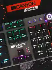 Механическая клавиатура Canyon GK-7 "NIGHTFALL", 22 вида подсветки