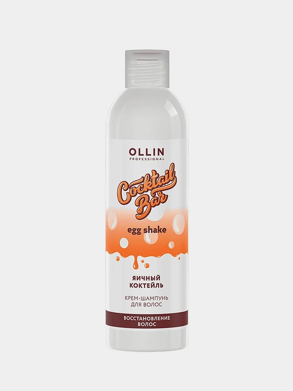 Шампунь для волос OLLIN Cocktail BAR, восстановление волос, 400 мл