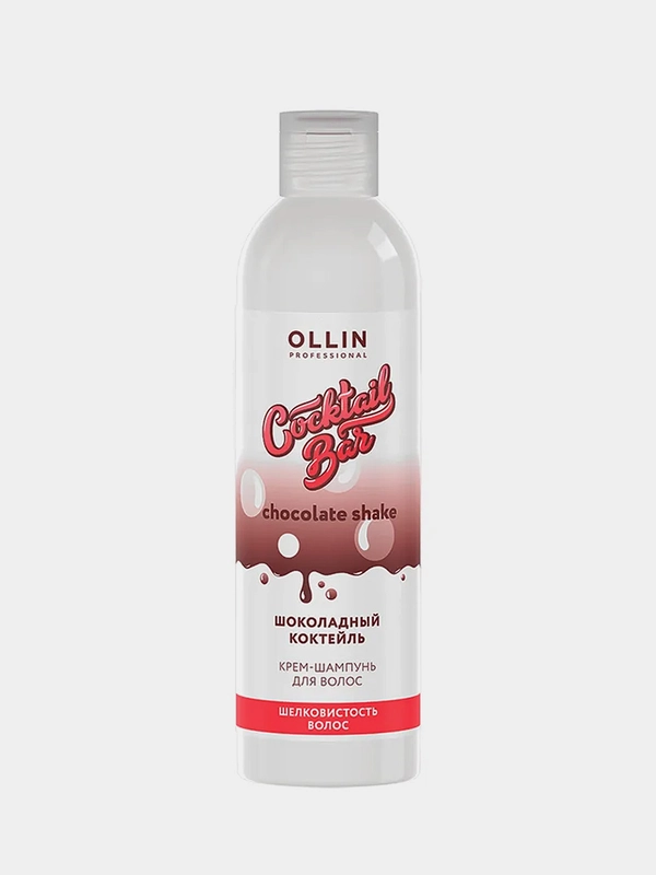 Шампунь для волос OLLIN Cocktail BAR "Шоколадный коктейль", 400 мл