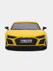 Желтый машинка металлическая инерционная/ 2020 Audi R8 Coupe KT5422D модель 1:36 Kinsmart